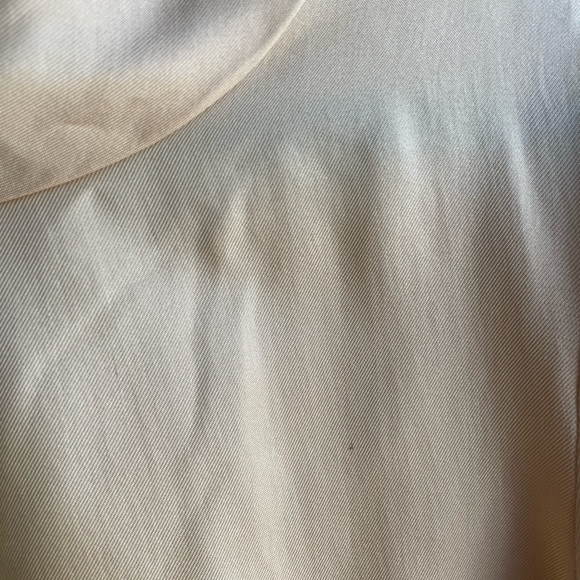 Gorgeous vintage Valentino light yellow mixed-silk blouse - Picture 4 of 9